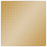 Vidaxl Regen Duschkopf Quadrat 40 x 40 cm Edelstahl Gold gefärbt