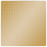 Vidaxl Regen Duschkopf Quadrat 50 x 50 cm Edelstahl Gold gefärbt