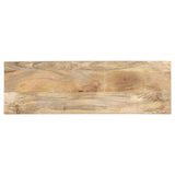Vidaxl wandtafel 110x35x75 cm massief mangohout