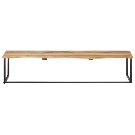 VIDAXL -Beschichtregal mit Regal 100x35x22 cm Festes Akazieholz