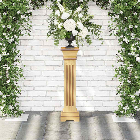 VIDAXL PLANT STANDARD Klassiker Säulenquadrat 17x17x66 cm MDF Holz