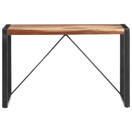 Vidaxl eettafel 120x60x75 cm massief hout