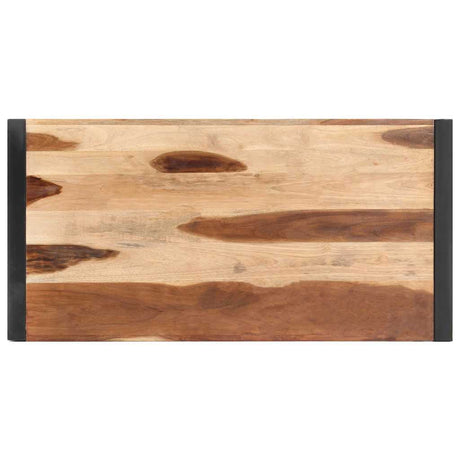 Vidaxl eettafel 120x60x75 cm massief hout