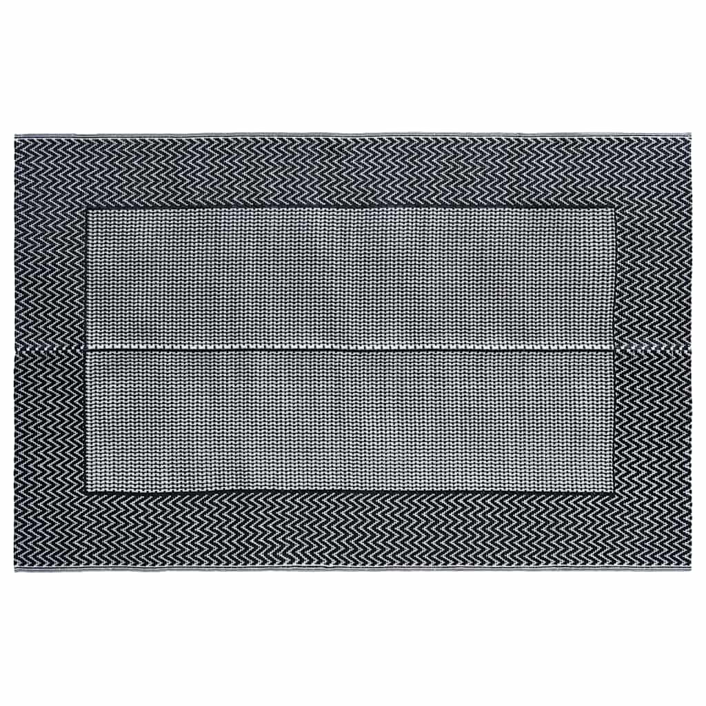 Vidaxl außerhalb des Teppichs Arakil 120x180 cm pp grau