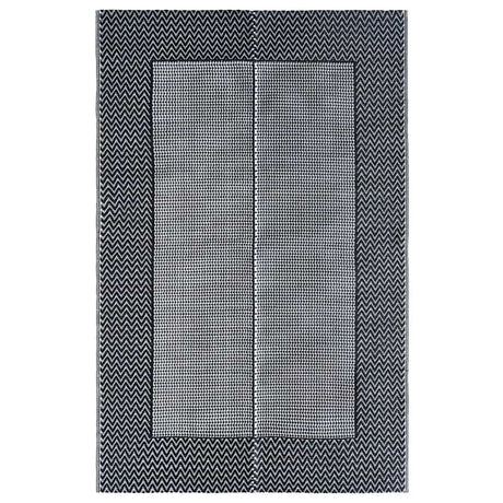 Vidaxl außerhalb des Teppichs Arakil 160x230 cm pp grau
