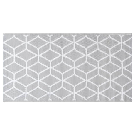 Vidaxl außerhalb des Teppichs Arakil 160x230 cm pp grau