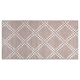 Vidaxl außerhalb des Teppichs Arakil 120x180 cm pp Brown