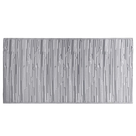 Vidaxl außerhalb des Teppichs Arakil 120x180 cm pp grau