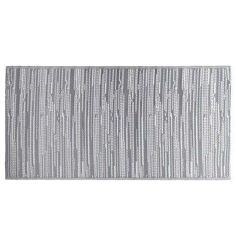 Vidaxl außerhalb des Teppichs Arakil 160x230 cm pp grau