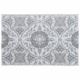 VIDAXL Outside Teppich Arakil 120x180 cm pp hellgrau
