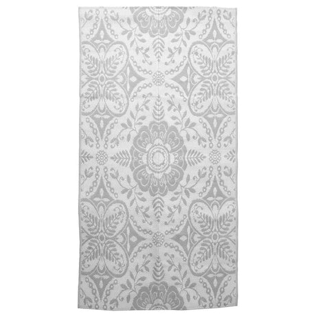 Vidaxl Außen Teppich Arakil 160x230 cm pp hellgrau