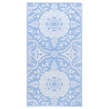 Vidaxl außerhalb des Teppichs Arakil 80x150 cm pp Babyblau