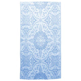 Vidaxl außerhalb Teppich Aakil 160x230 cm pp Babyblau