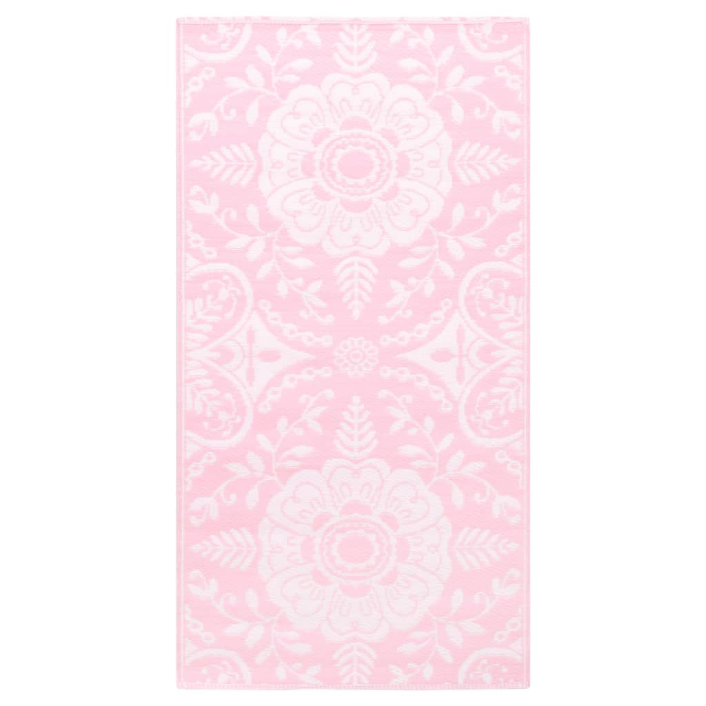 VIDAXL Outside Rug 80x150 cm pp Pink