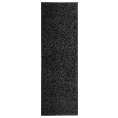VIDAXL PORTOMAT WASSABLE 60x180 cm Schwarz