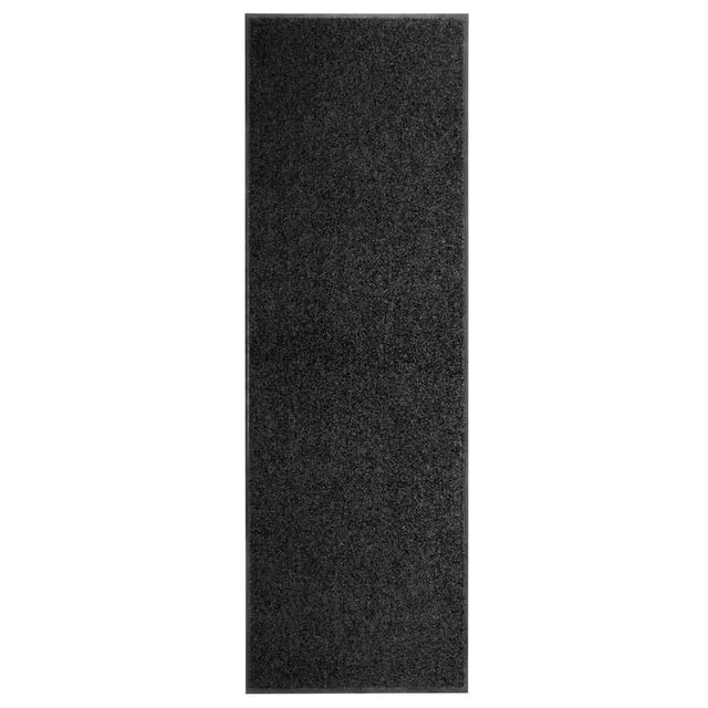 VIDAXL PORTOMAT WASSABLE 60x180 cm Schwarz