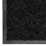 Vidaxx Fußmatte waschbar 90x150 cm schwarz