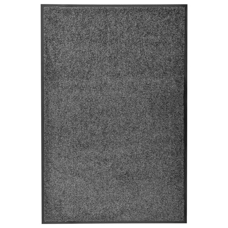 VIDAXL PORTOMAT WASSABLE 60x90 cm Anthrazit