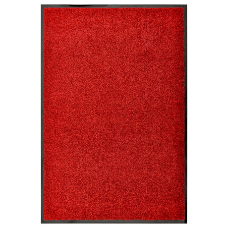 VIDAXL PORTOMAT WASSABLE 60x90 cm Rot