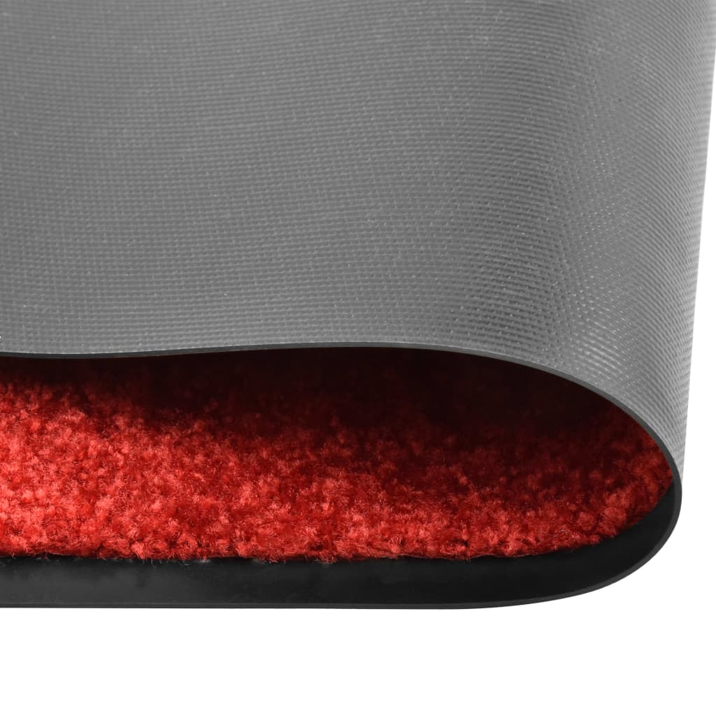 VIDAXL PORTORAT WASSABLE 90x120 cm Rot