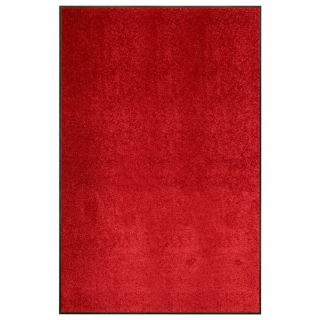 VIDAXL PORTOMAT WASSABLE 120 x 180 cm Rot