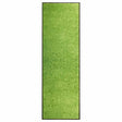 VIDAXL PORTOMAT WASSABLE 60x180 cm Grün