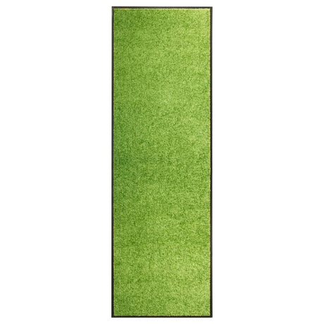 VIDAXL PORTOMAT WASSABLE 60x180 cm Grün