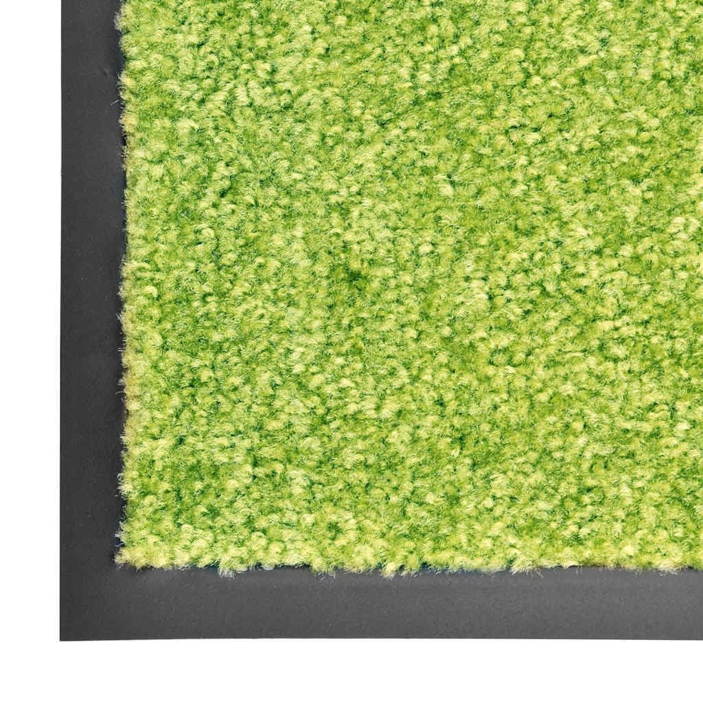 VIDAXL PORTOMAT WASSABLE 60x180 cm Grün