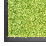 VIDAXL PORTOMAT WASSABLE 60x180 cm Grün