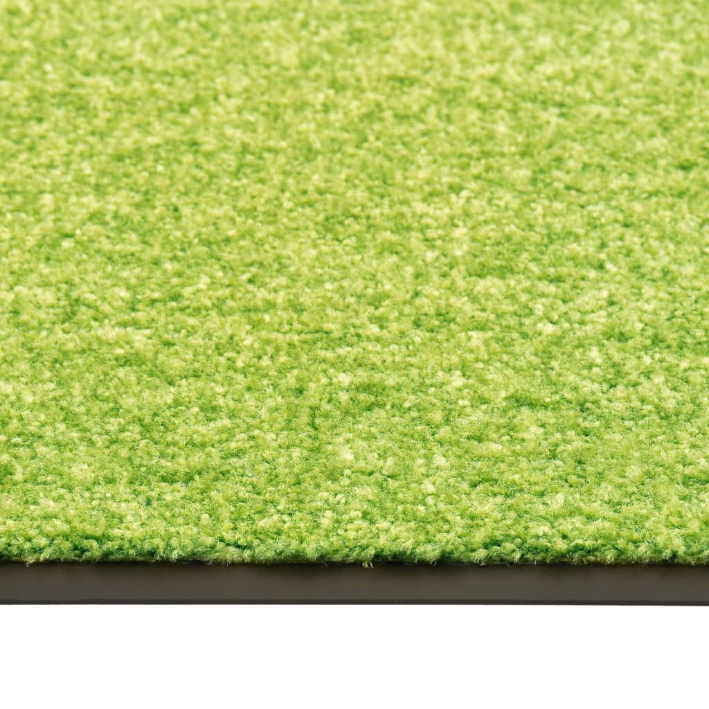 Vidaxx Fußmatte waschbar 90x150 cm grün