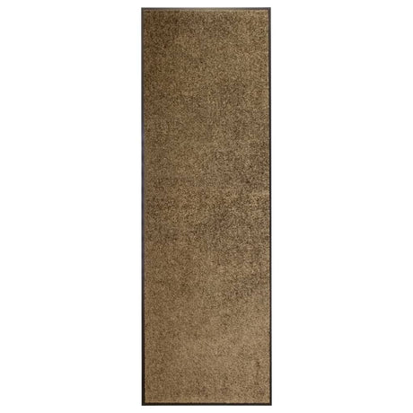 VIDAXL PORTOMAT WASSABLE 60x180 cm BROWN
