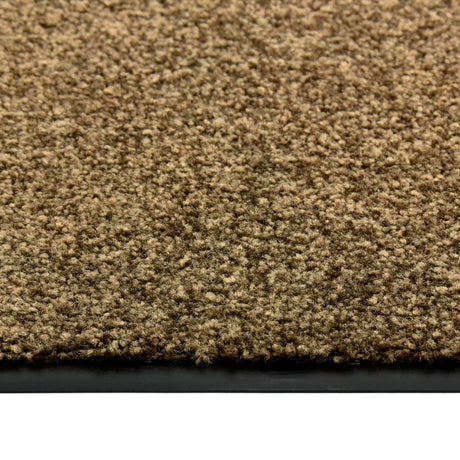 VIDAXL PORTOMAT WASSABLE 60x180 cm BROWN