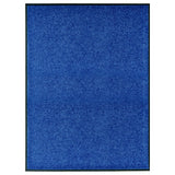 VIDAXL PORTOMAT WASSABLE 90x120 cm Blau