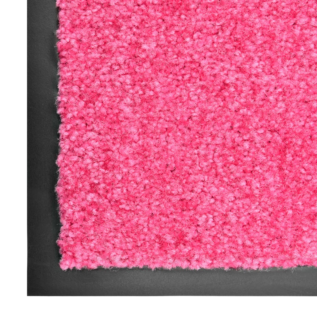 Vidaxx Fußmatte waschbar 40x60 cm rosa
