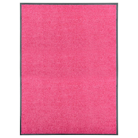 VIDAXL PORTOMAT WASSABLE 90x120 cm Pink