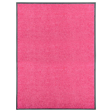 VIDAXL PORTOMAT WASSABLE 90x120 cm Pink
