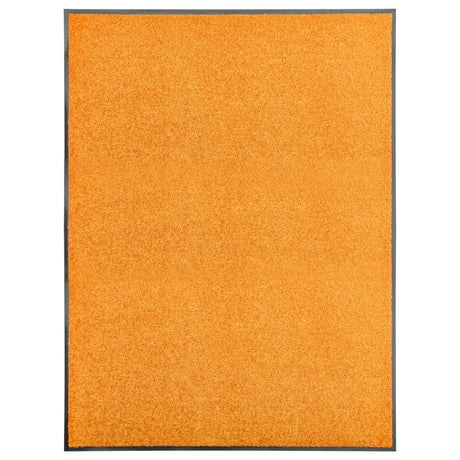 VIDAXL PORTOMAT WASSABLE 90x120 cm Orange