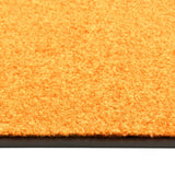 VIDAXL PORTOMAT WASSABLE 120 x 180 cm Orange