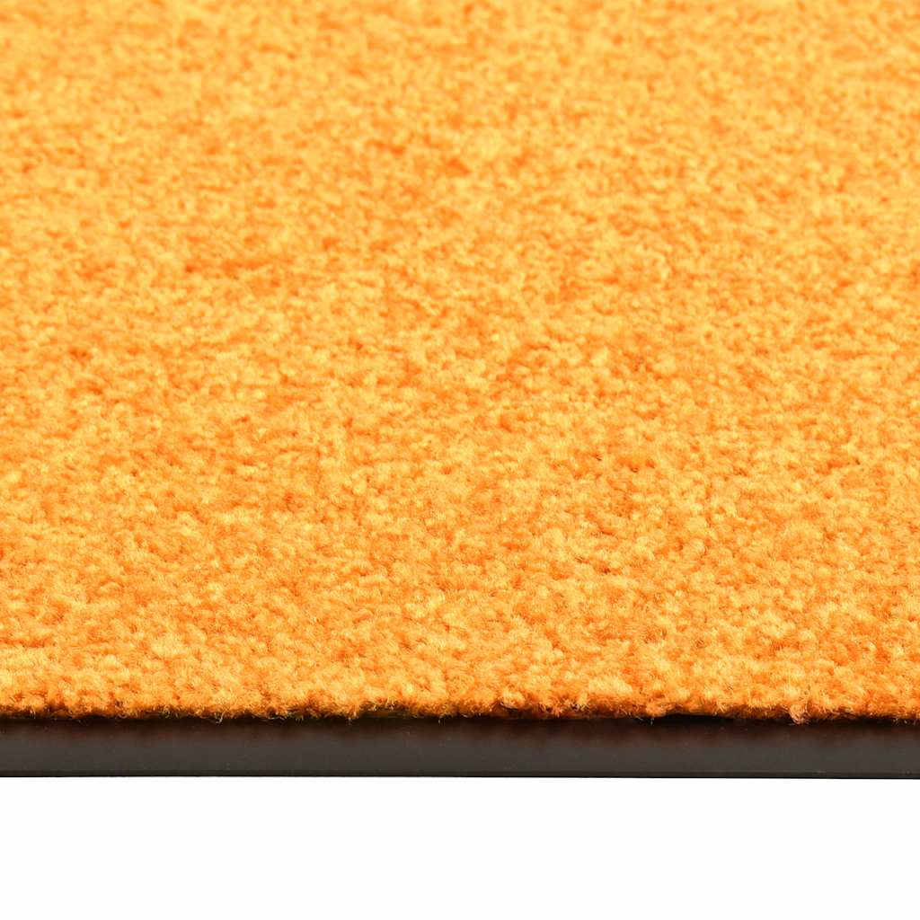 Vidaxx Fußmatte waschbar 120x180 cm orange