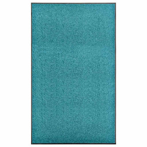 VIDAXL PORTOMAT WASSABLE 90x150 cm Cyan