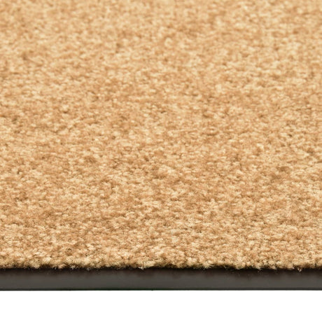 Vidaxx Fußmatte waschbar 60x90 cm Creme