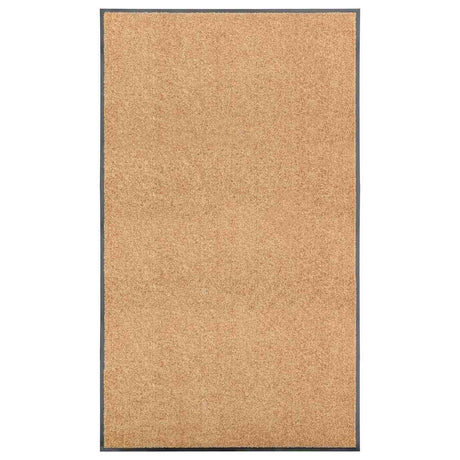 VIDAXL PORTOMAT WASSABLE 90x150 cm Creme