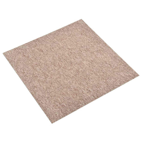 Vidaxl tapijt 20 st beige 50 x 50 cm 100% polypropyleen