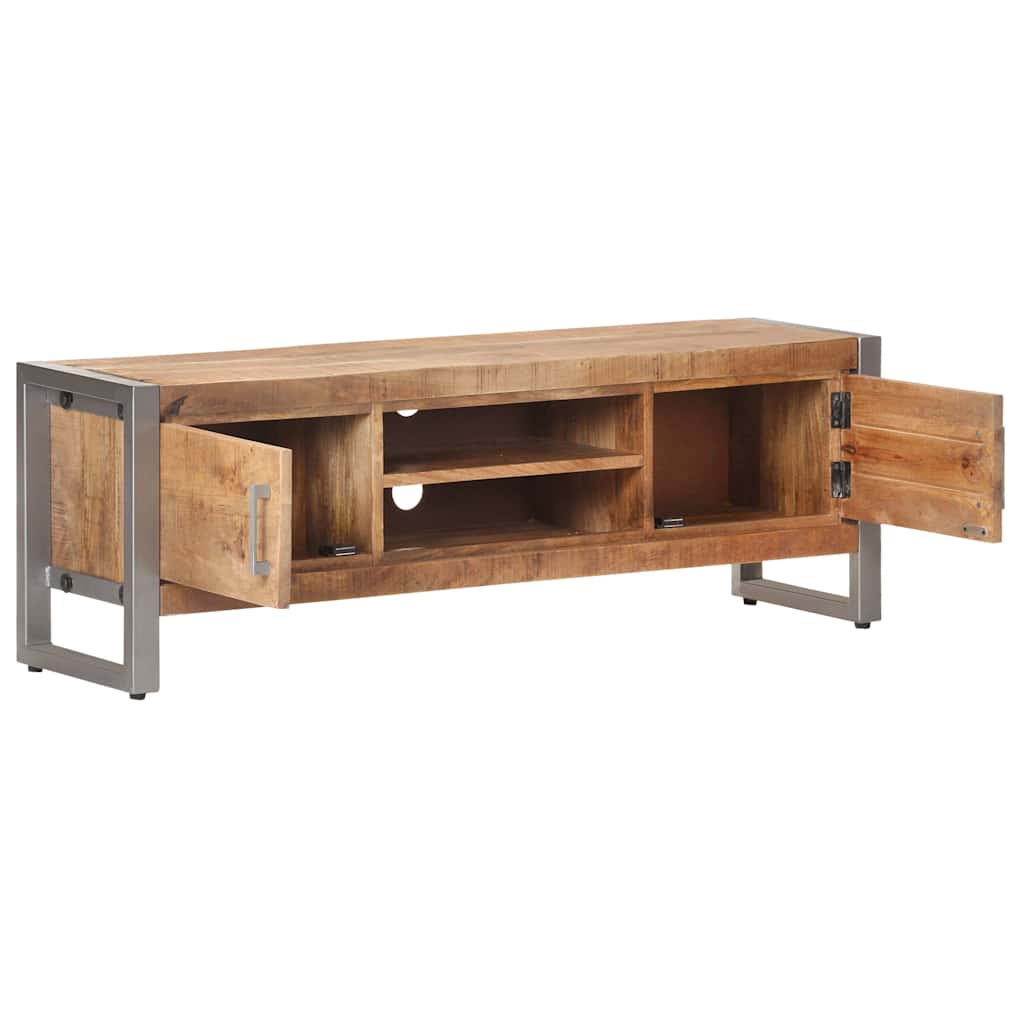 Vidaxl tv-meubel 120x30x40 cm ruw mangohout