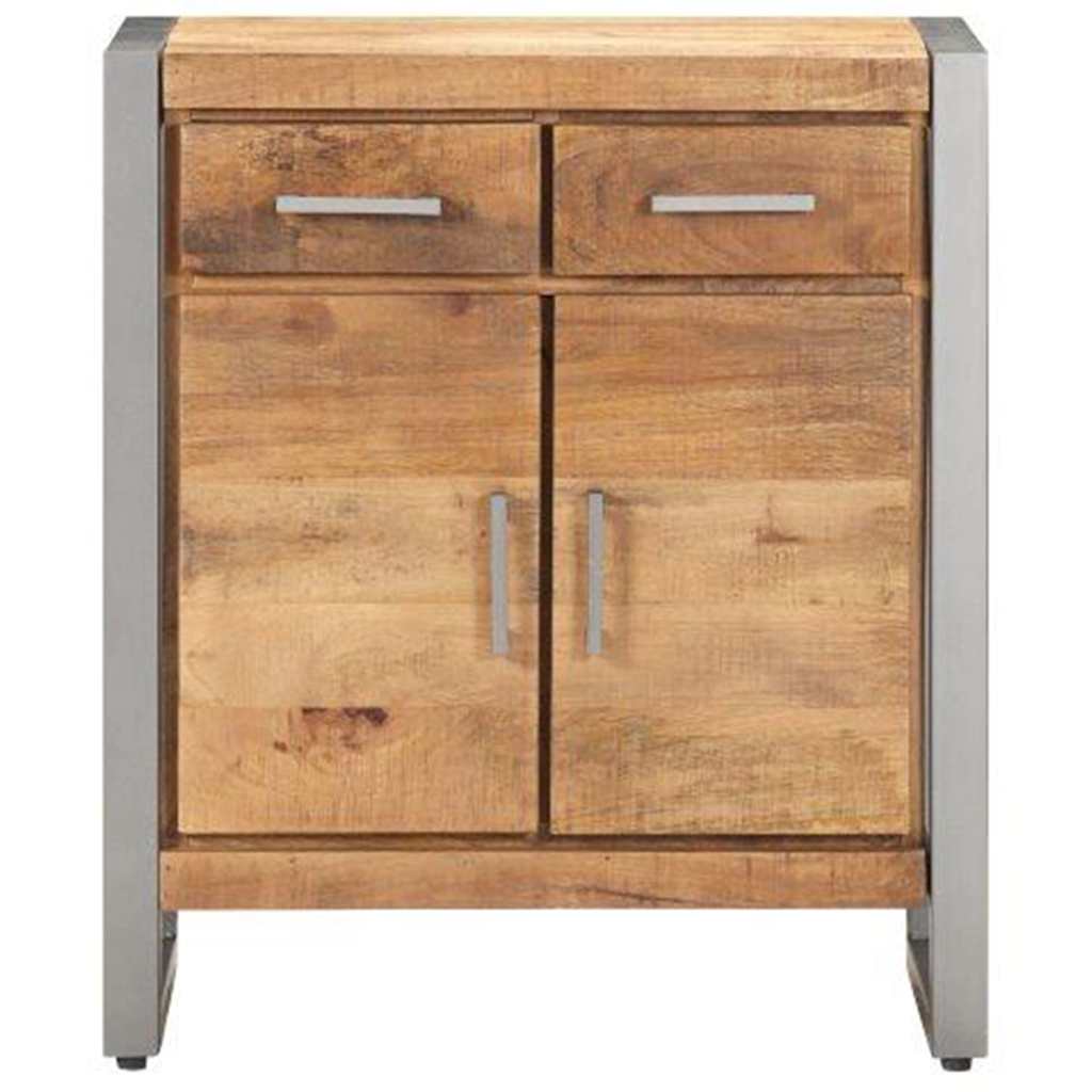 Vidaxl dressoir 60x35x72 cm ruw mangohout