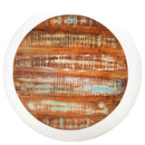 Vidaxl salontafel 68x68x30 cm massief gerecycled hout wit