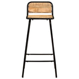 Vidaxl barstoelen 4 st massief mangohout