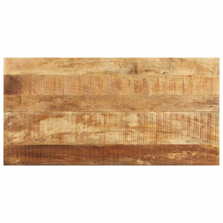 Vidaxl eettafel 140x70x76 cm ruw mangohout