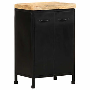 Vidaxl dressoir 47x35x76 cm ruw mangohout