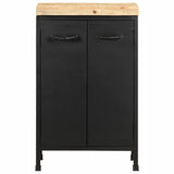Vidaxl dressoir 47x35x76 cm ruw mangohout